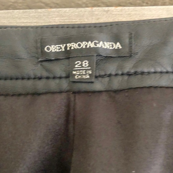 OBEY leather skirt - Picture 4 of 4